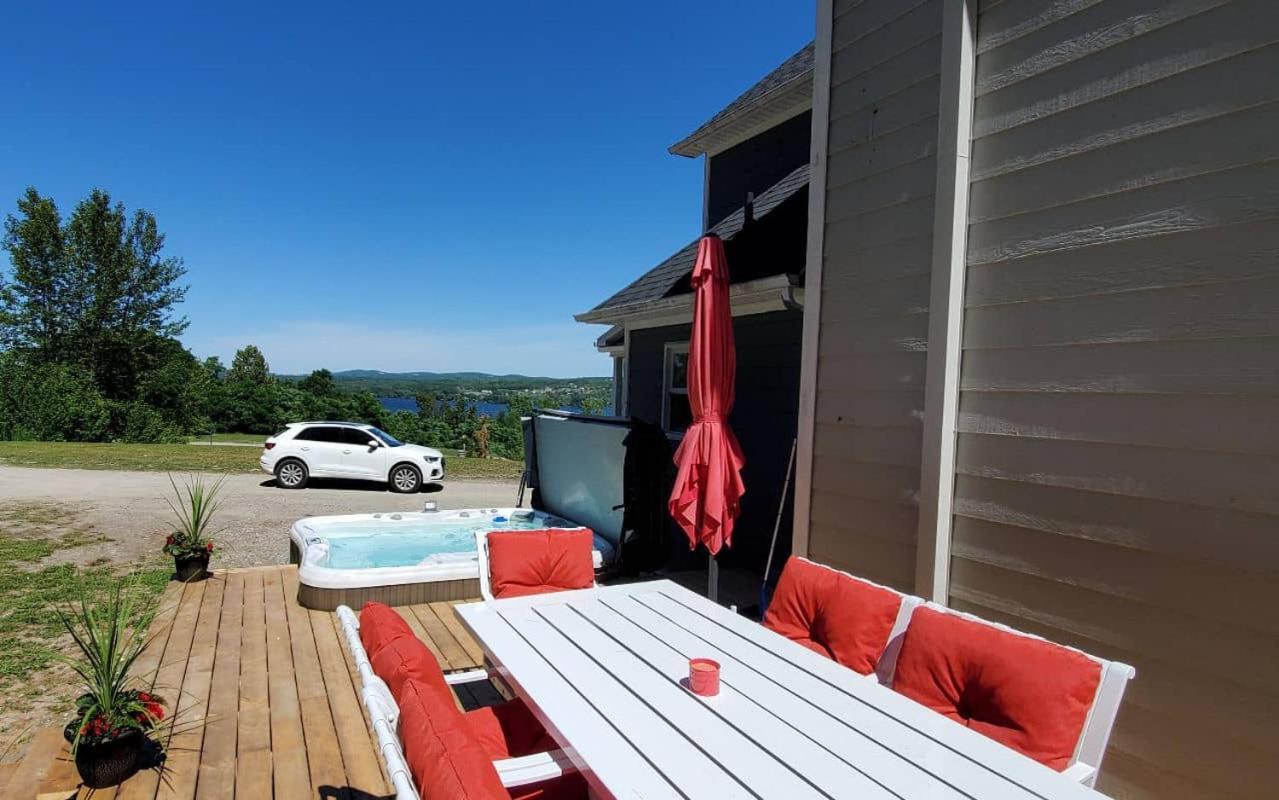 Au Sommet Du Lac Magog Eksteriør billede